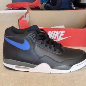 Nike Black and Blue Flight Legacy 11.5